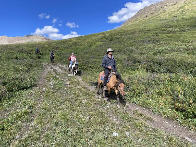 Altai mountain are the best for trekking