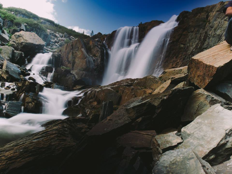 Baga Turgen waterfall