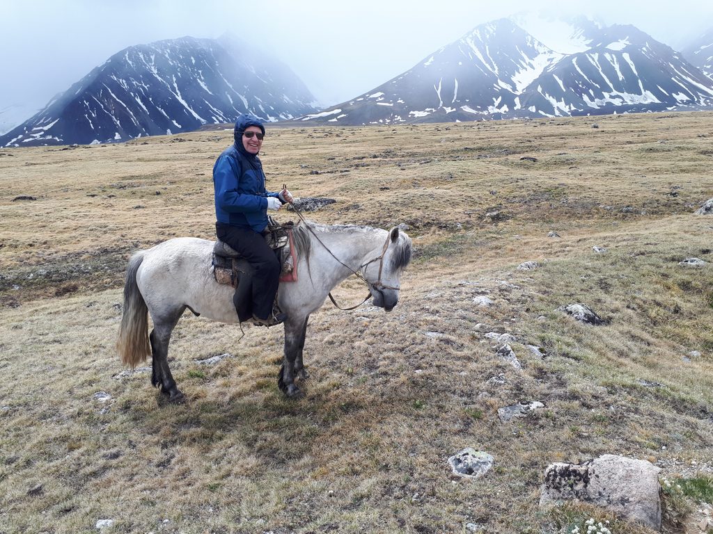 Altai mountain trekking in Mongolia