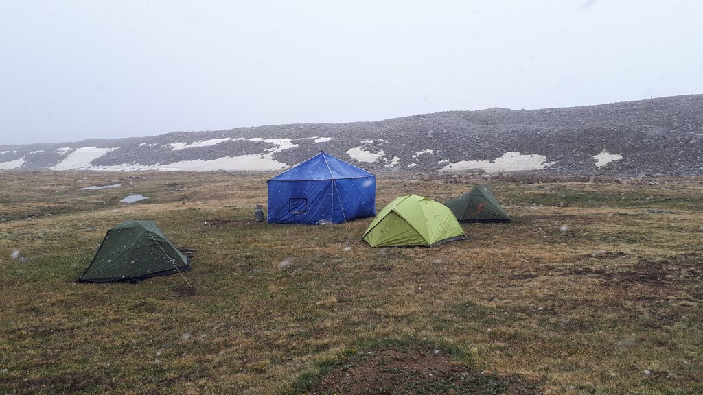 Altai mountain trekking in Mongolia
